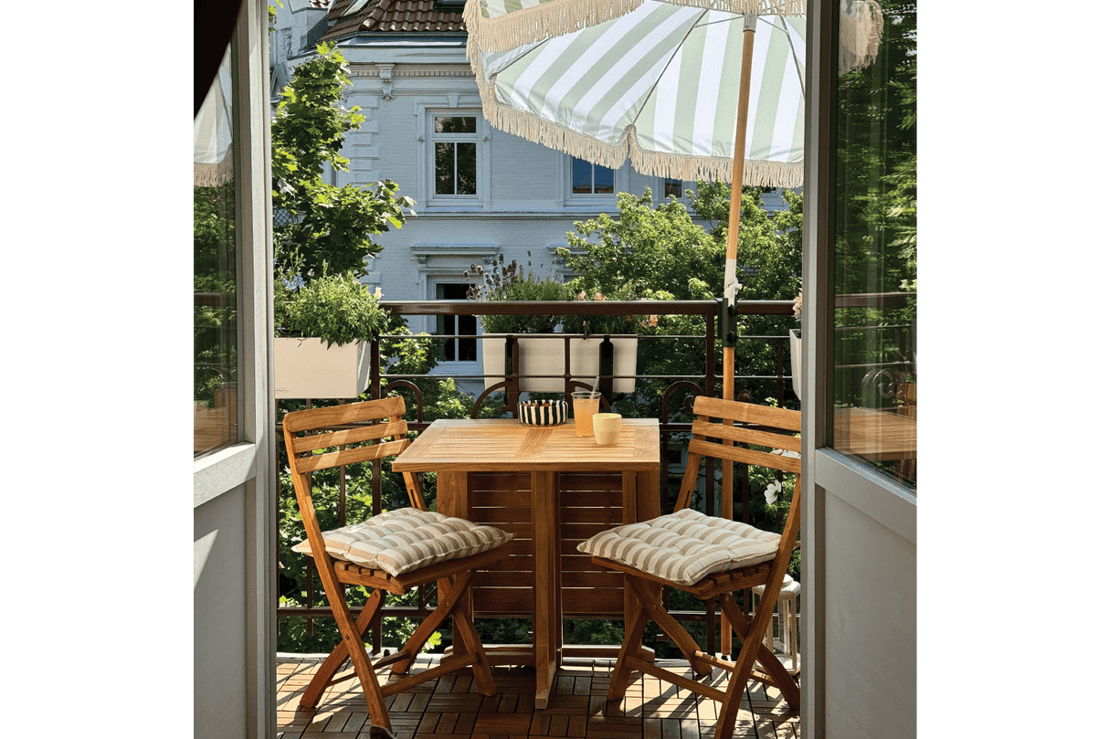 Clarish teak Klappstuhl