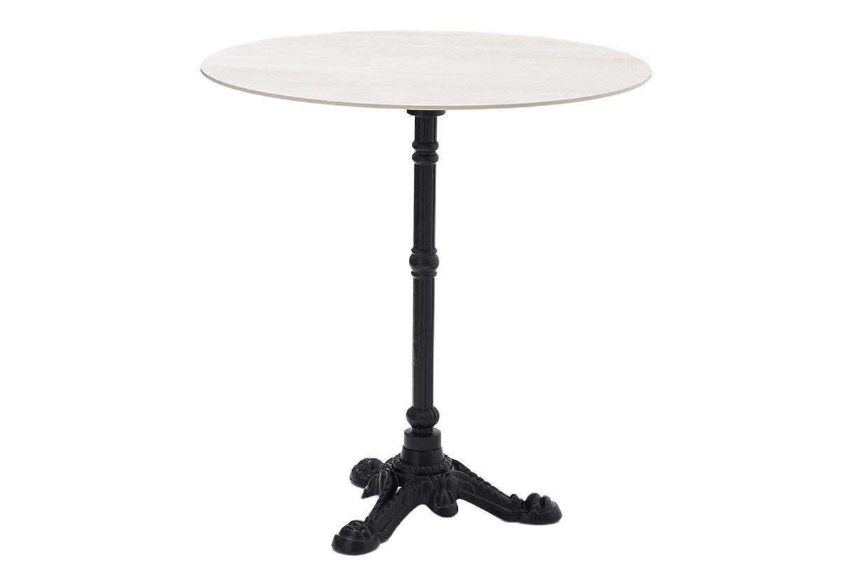Capucine Travertin-Cafétisch Ø70 cm