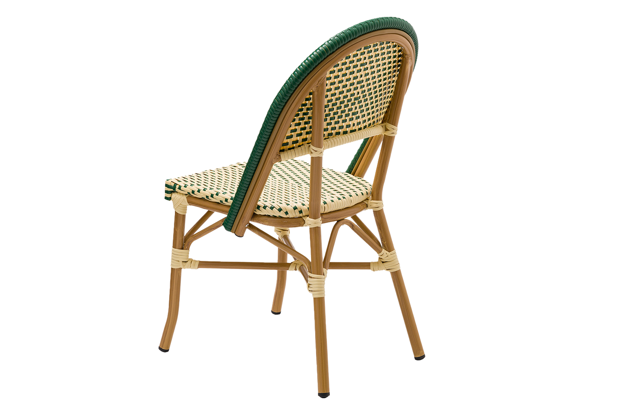 Estelle Caféstuhl aus französischem Geflecht