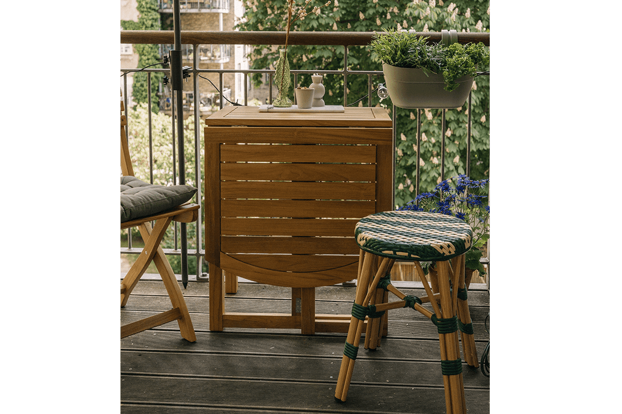Vilma teak Klapptisch 60 x 40 cm