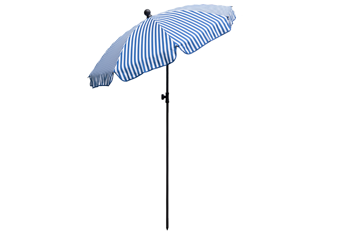 Jamila gestreift Sonnenschirm mit Kippfunktion Ø130 cm