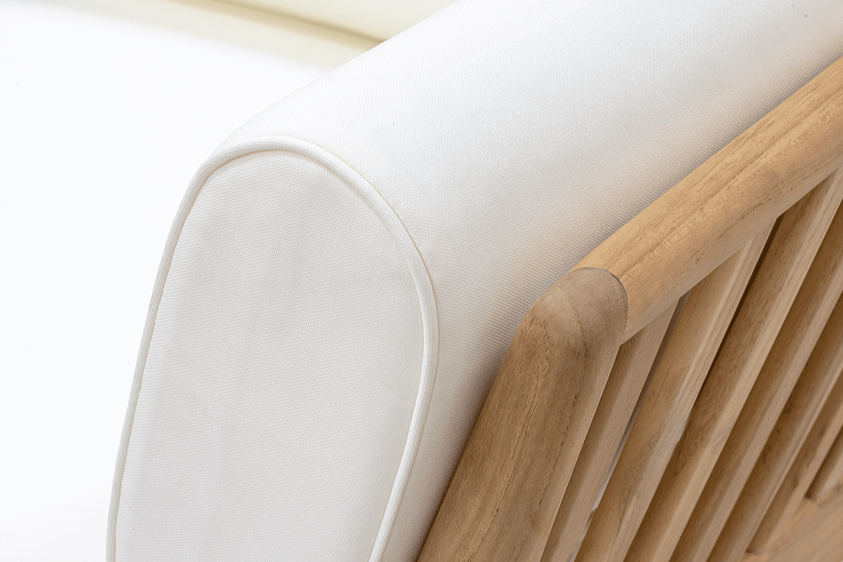 Sienna Teak Lounge Sofa - Ecke