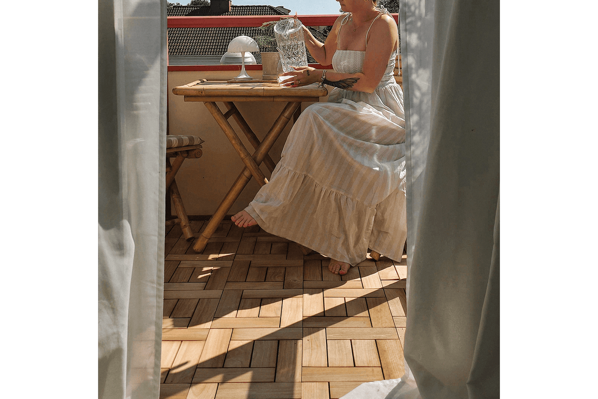 Tanja Teak Bodenfliese