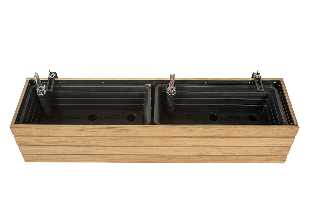 Maja Teak Balkonblumenkasten 40 / 60 / 80 cm