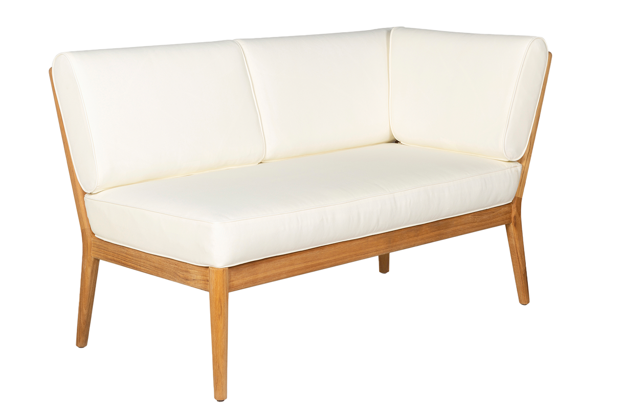 Sienna Teak High Back Lounge Sofa - rechte Seite