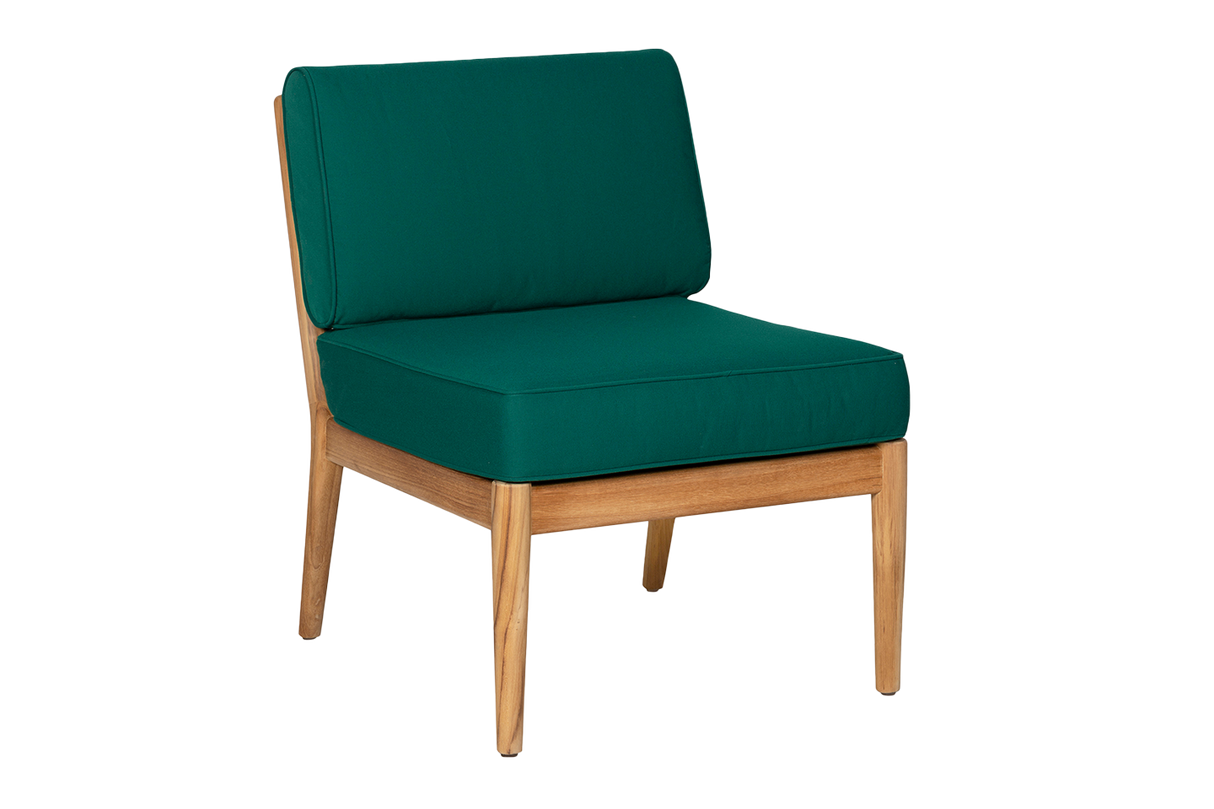 Sienna Teak High Back Lounge Sofa - Mittelmodul