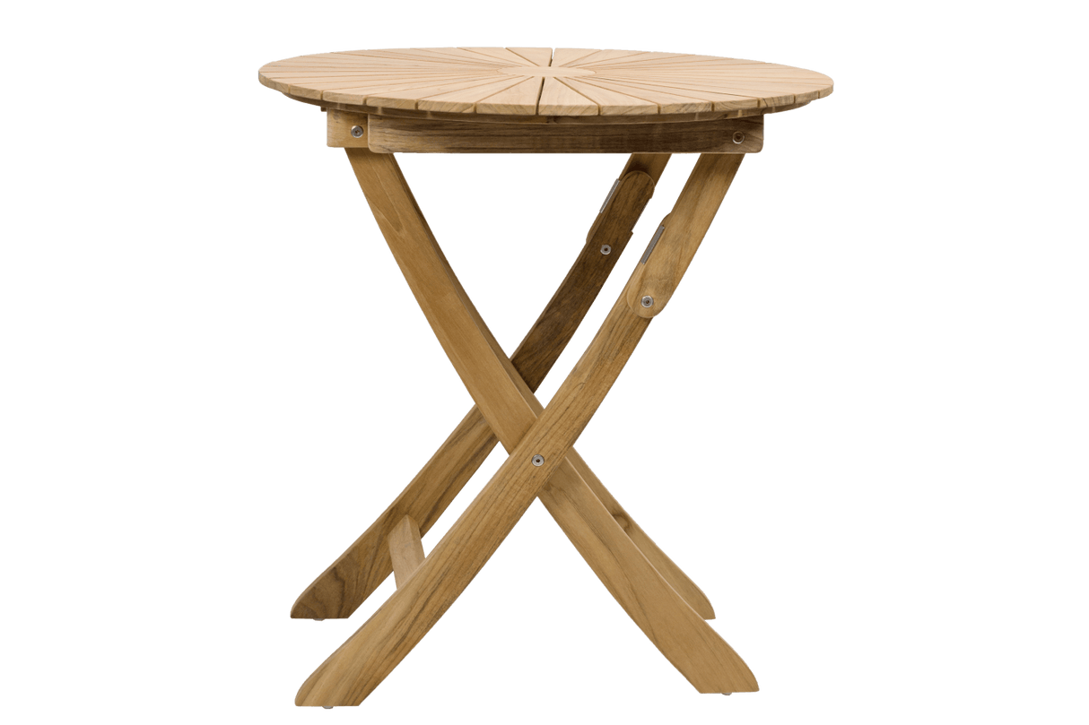 Rozette runder Klapptisch Ø70cm