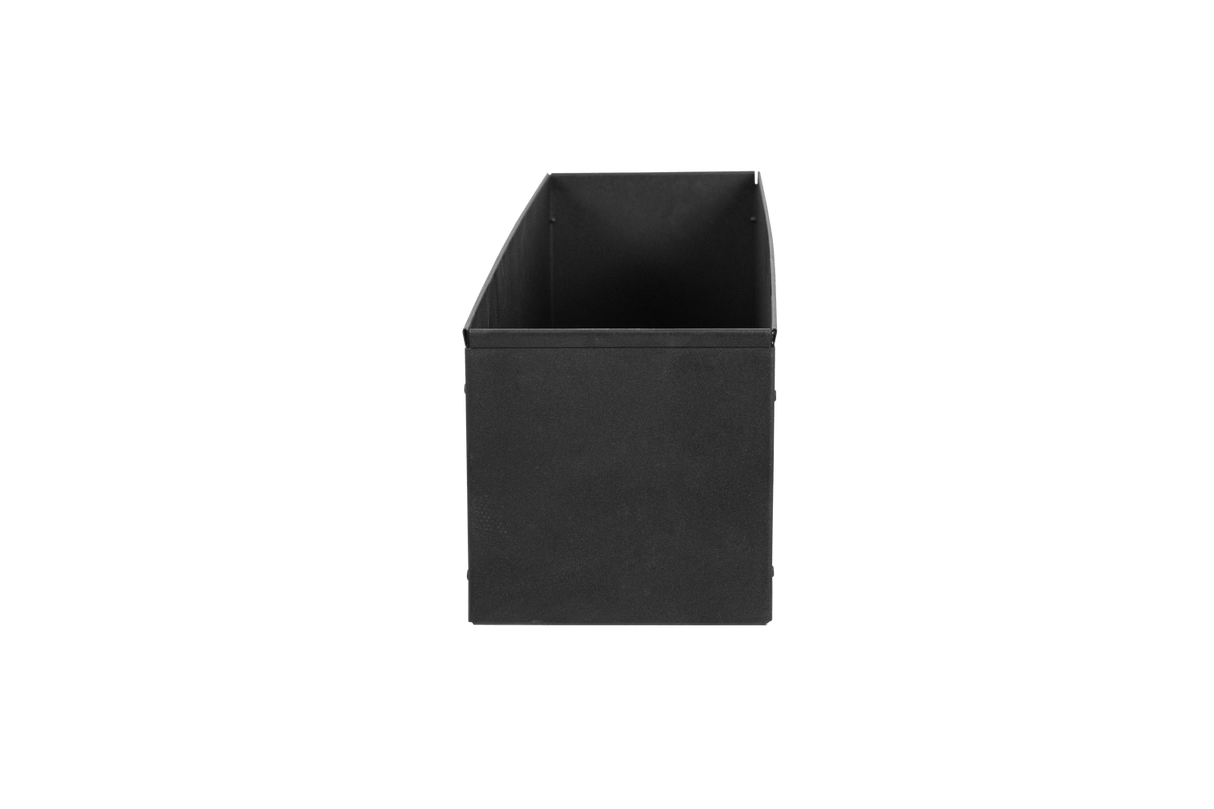Liva schwarz Balkonblumenkasten ohne Halterung 60 / 80 / 100 cm