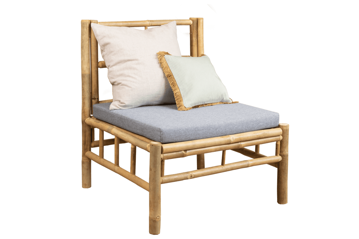 Beate Bambus Lounge Sofa - Mittelmodul