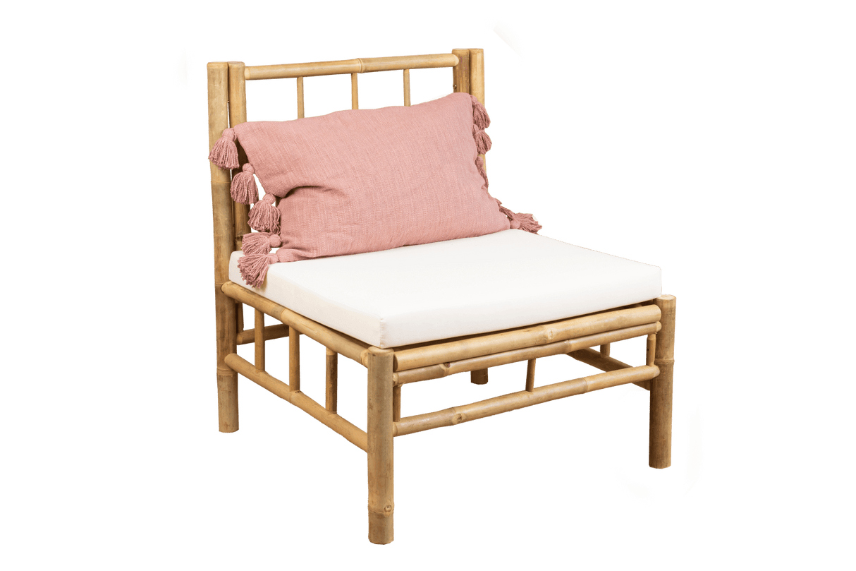 Beate Bambus Lounge Sofa - Mittelmodul