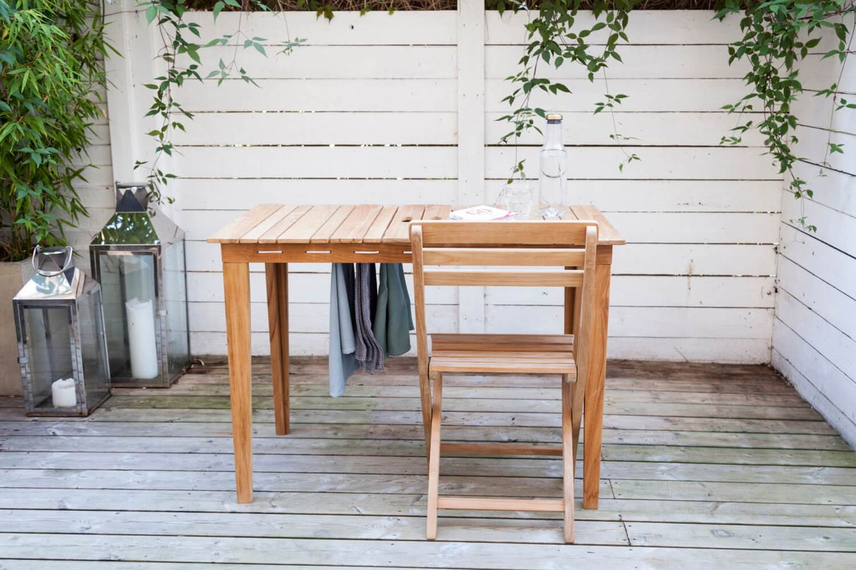 Clarish teak Klappstuhl