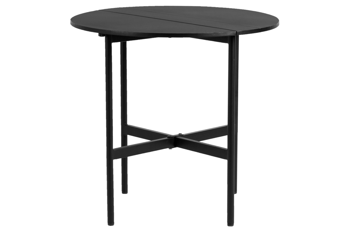Clara metall Gateleg Tisch Ø80 cm