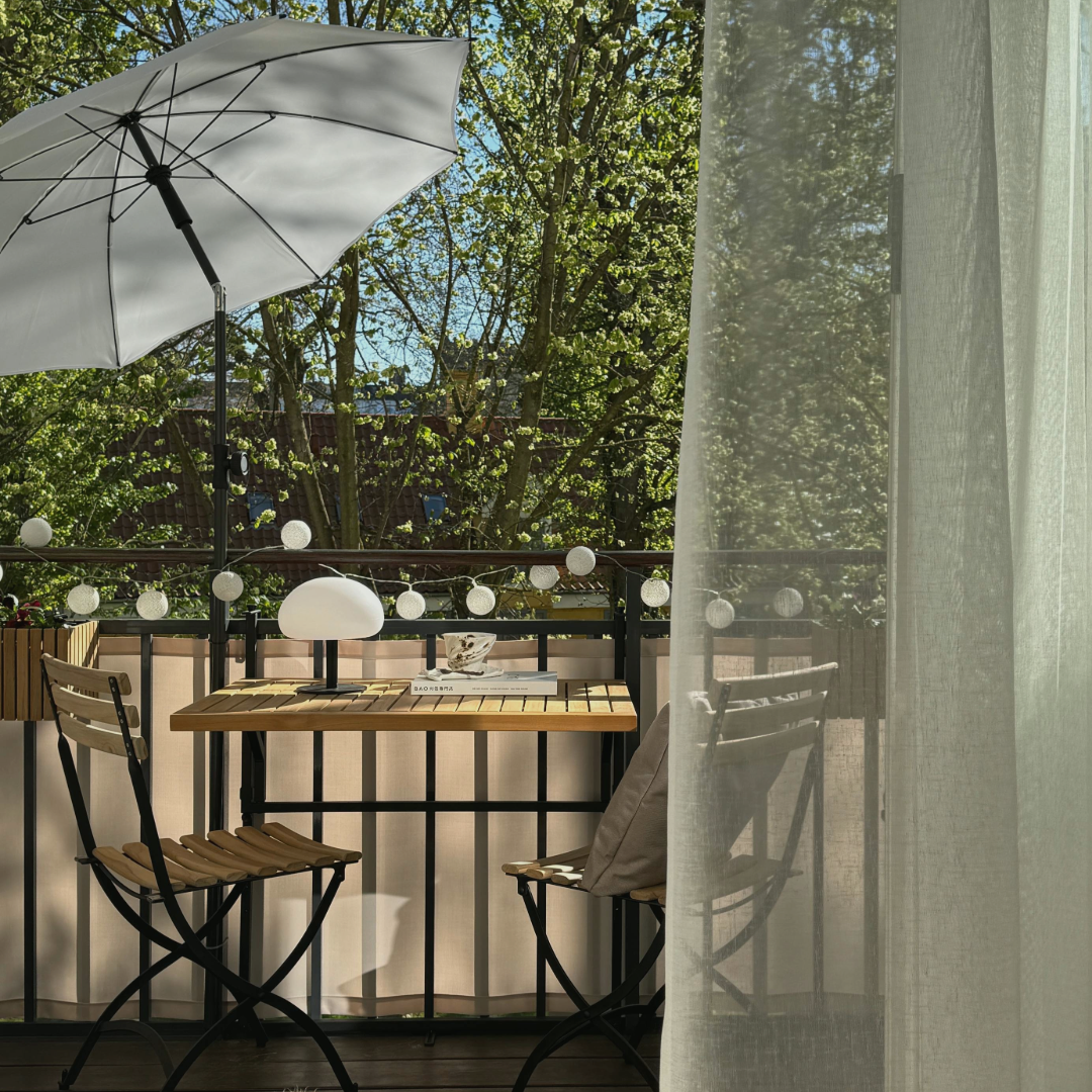 Japandi auf dem Balkon – Ruhe, Balance und natürliche Schönheit