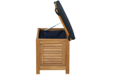 Agnes Aufbewahrungsbank aus Teak 50 cm