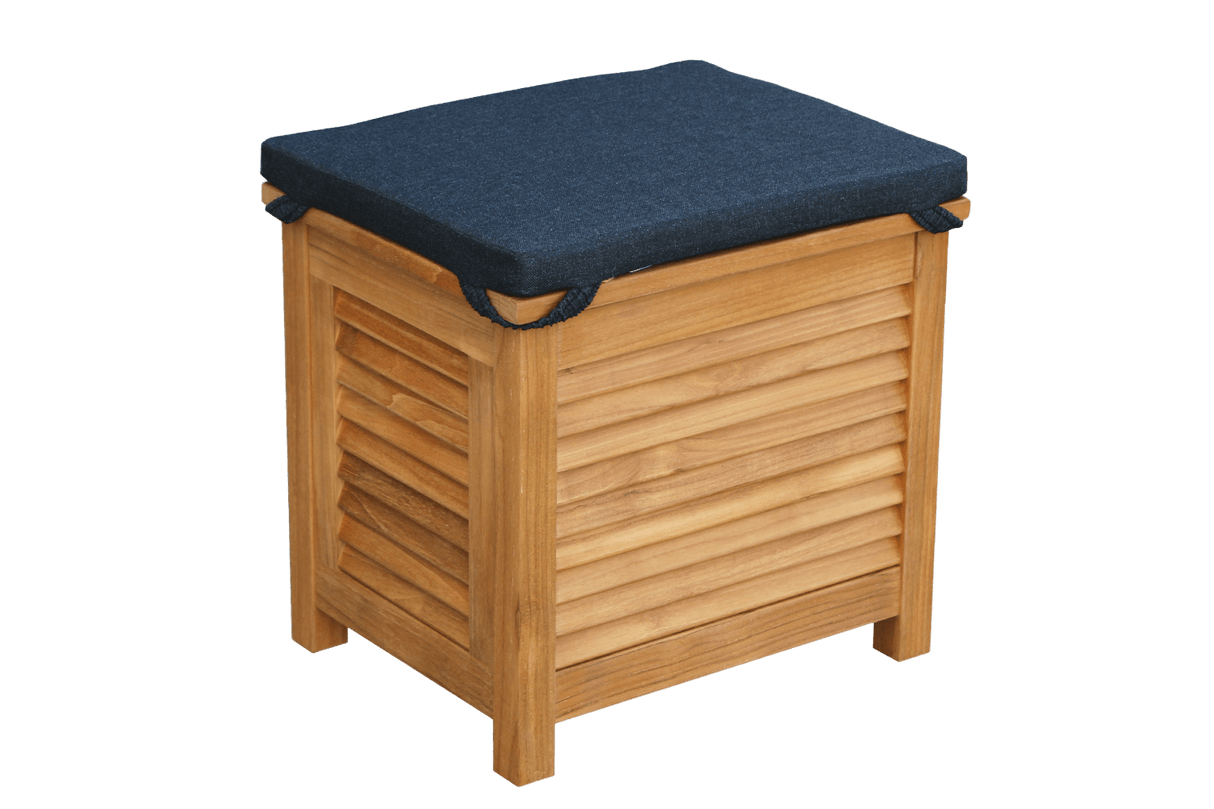 Agnes Aufbewahrungsbank aus Teak 50 cm