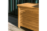 Agnes Aufbewahrungsbank aus Teak 100 cm
