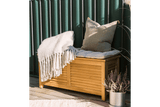 Agnes Aufbewahrungsbank aus Teak 100 cm