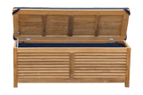 Agnes Aufbewahrungsbank aus Teak 100 cm