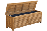 Agnes Aufbewahrungsbank aus Teak 125 cm