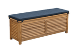 Agnes Aufbewahrungsbank aus Teak 125 cm