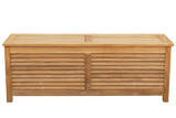 Agnes Aufbewahrungsbank aus Teak 125 cm