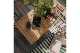 Alberte teak Gateleg Tisch 130 x 70 cm