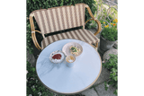 Claire Cafébank mit Französisches Geflecht 108 cm