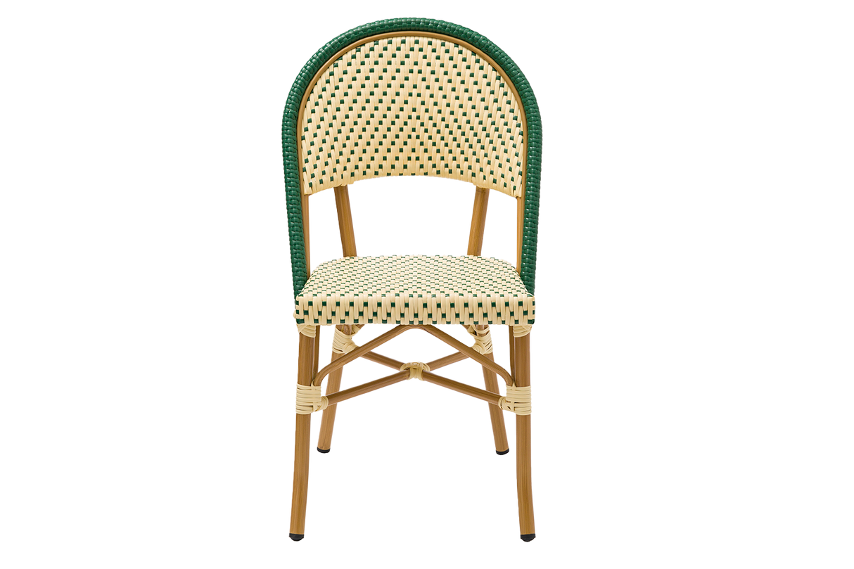 Estelle Caféstuhl aus französischem Geflecht