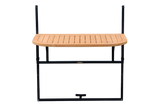 Ida teak Hängetisch 80 x 50 cm