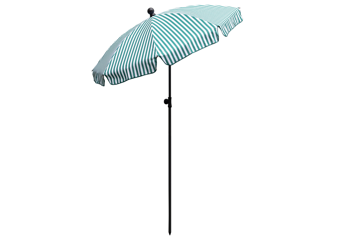 Jamila gestreift Sonnenschirm mit Kippfunktion Ø130 cm