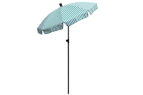 Jamila gestreift Sonnenschirm mit Kippfunktion Ø130 cm