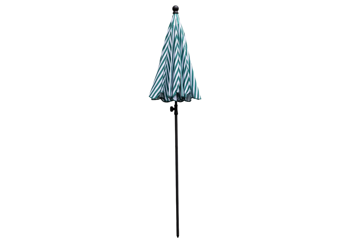 Jamila gestreift Sonnenschirm mit Kippfunktion Ø130 cm