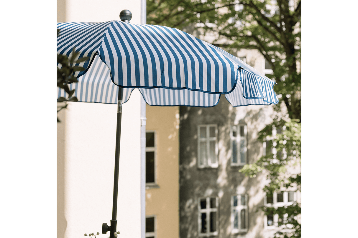 Jamila gestreift Sonnenschirm mit Kippfunktion Ø130 cm