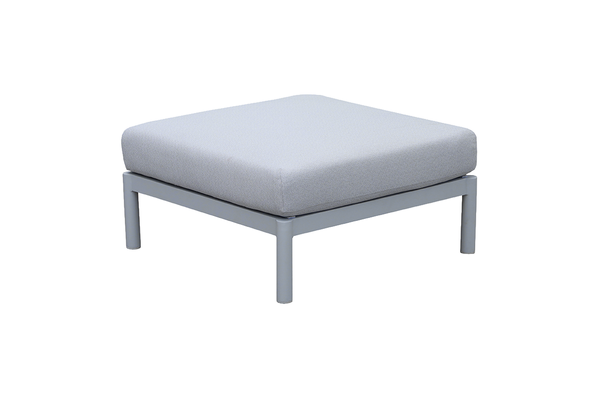 Luna Aluminium Lounge - Hocker / Tisch