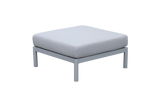 Luna Aluminium Lounge - Hocker / Tisch