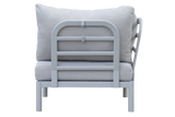 Luna Aluminium Lounge Sofa - Ecke