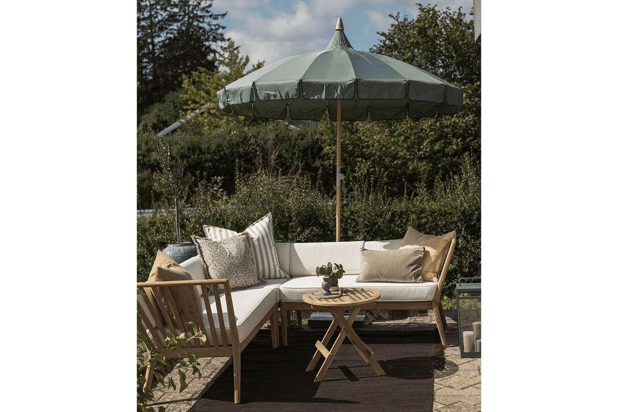 Sienna Teak Lounge Sofa - Ecke