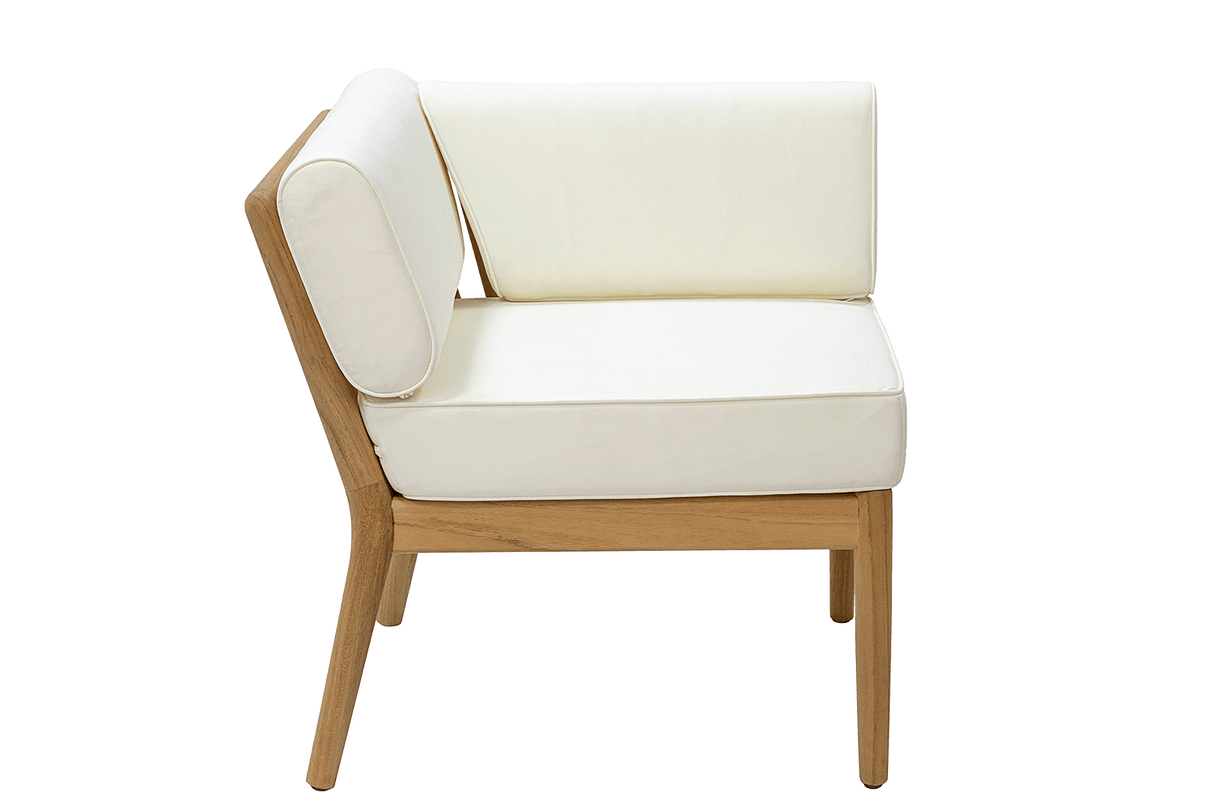 Sienna Teak Lounge Sofa - Ecke