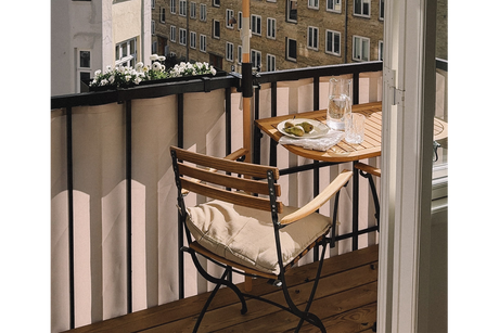 Ida teak Hängetisch 80 x 50 cm