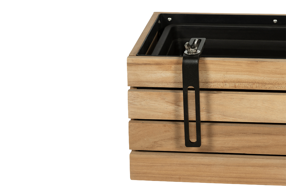 Maja Teak Balkonblumenkasten 40 / 60 / 80 cm
