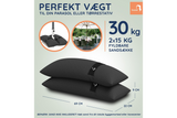 Baser Sandsack für draußen 15kg x 2