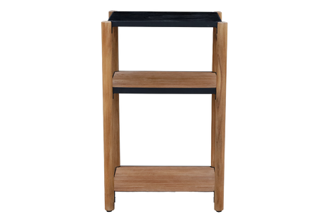 Dora Grilltisch aus Teak mit Granitplatte 50 x 40 cm