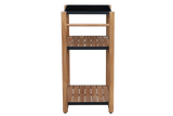 Dora Grilltisch aus Teak mit Granitplatte 50 x 40 cm