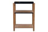 Dora Grilltisch aus Teak mit Granitplatte 60 x 50 cm
