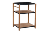 Dora Grilltisch aus Teak mit Granitplatte 60 x 50 cm