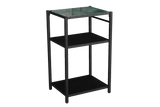 Dora metall Grilltisch mit Granitplatte 50 x 40 cm