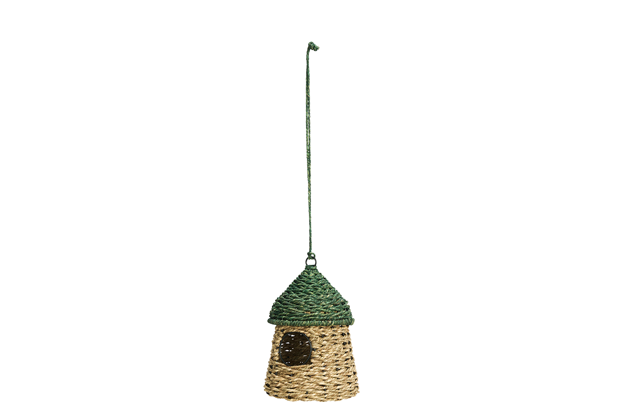 Hängendes Vogelhaus
