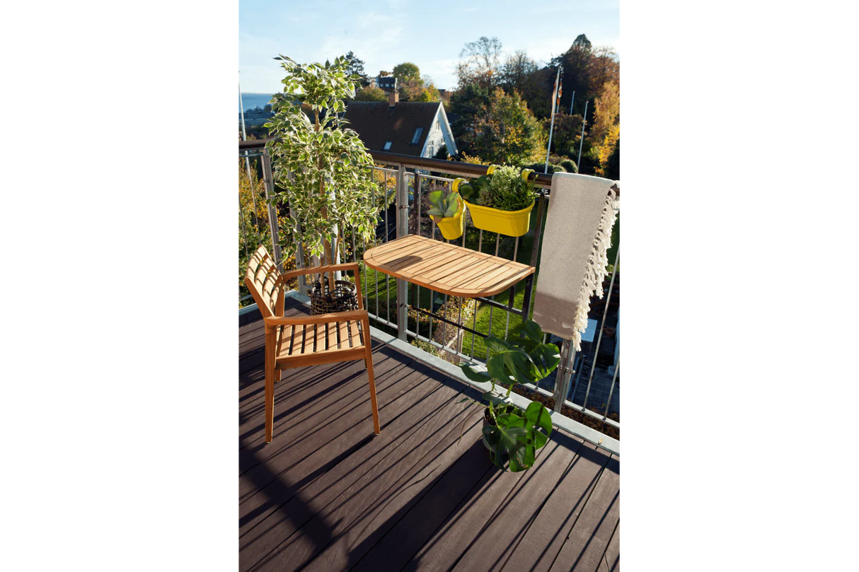 Ida teak Hängetisch 80 x 50 cm
