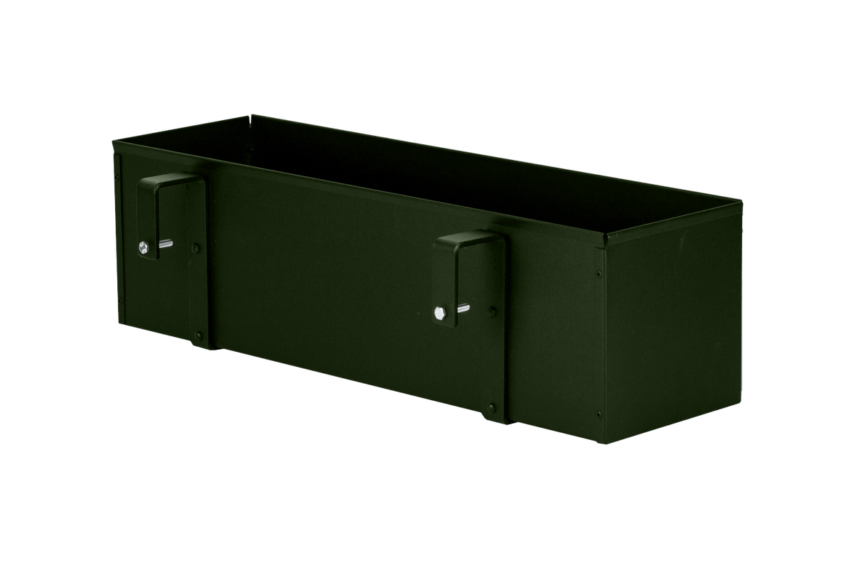 Liva dunkelgrün Balkonblumenkasten 60 / 80 / 100 cm