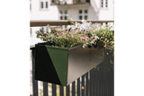 Liva Dunkelgrün Balkonblumenkasten mit Bewässerungssystem 60 / 80 / 100 cm